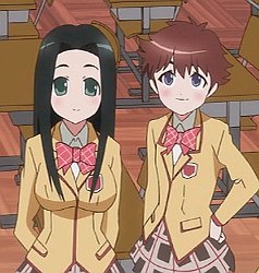 Kiriko (and Yuki) from Kanokon