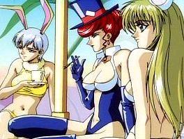 March Bunny, Hatter and dormouse